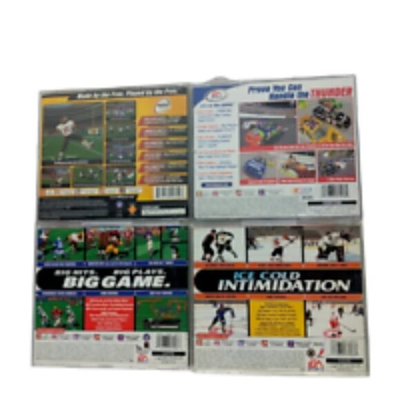 Sony PlayStation NFL NASCAR Madden NHL Lot of 4 - Picture 2 of 2